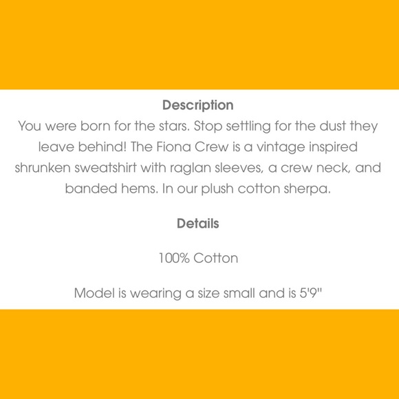 Wildfox Fiona Crewneck Falling Stars Sweatshirt - Picture 4 of 7